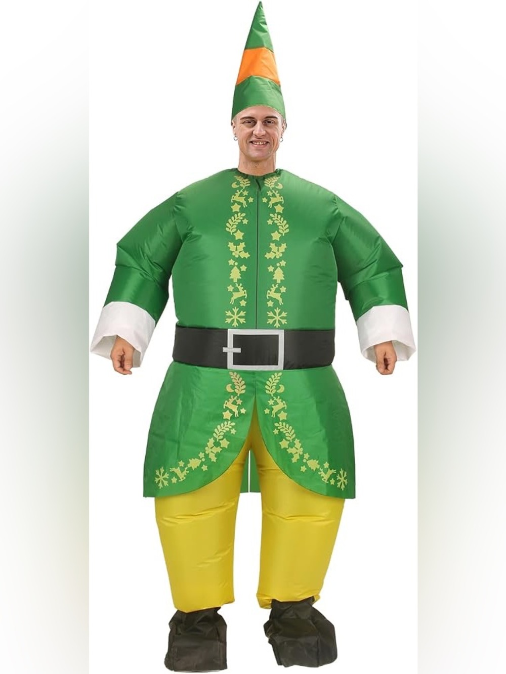 Inflatable Buddy the Elf adult costume